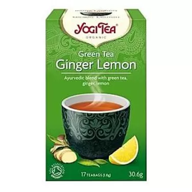Bio tea zöld tea gyömbérrel citrommal 31 g