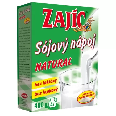 Zajic szója italpor natúr 400 g
