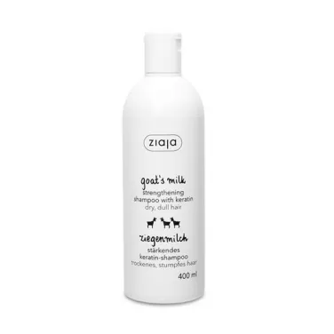 Kecsketejes hajerősítő sampon 400 ml