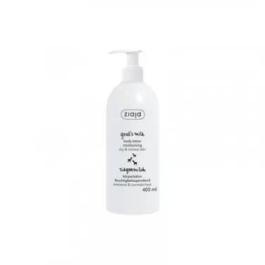 Kecsketejes testápoló pumpás 400 ml